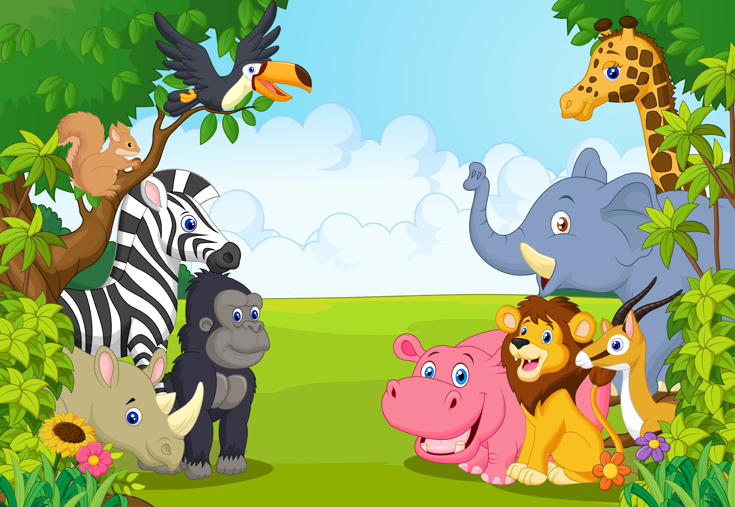 Dieren jungle