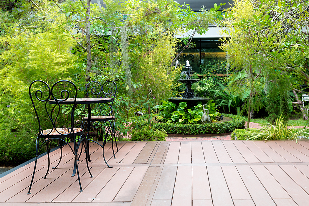 Terras Tuin