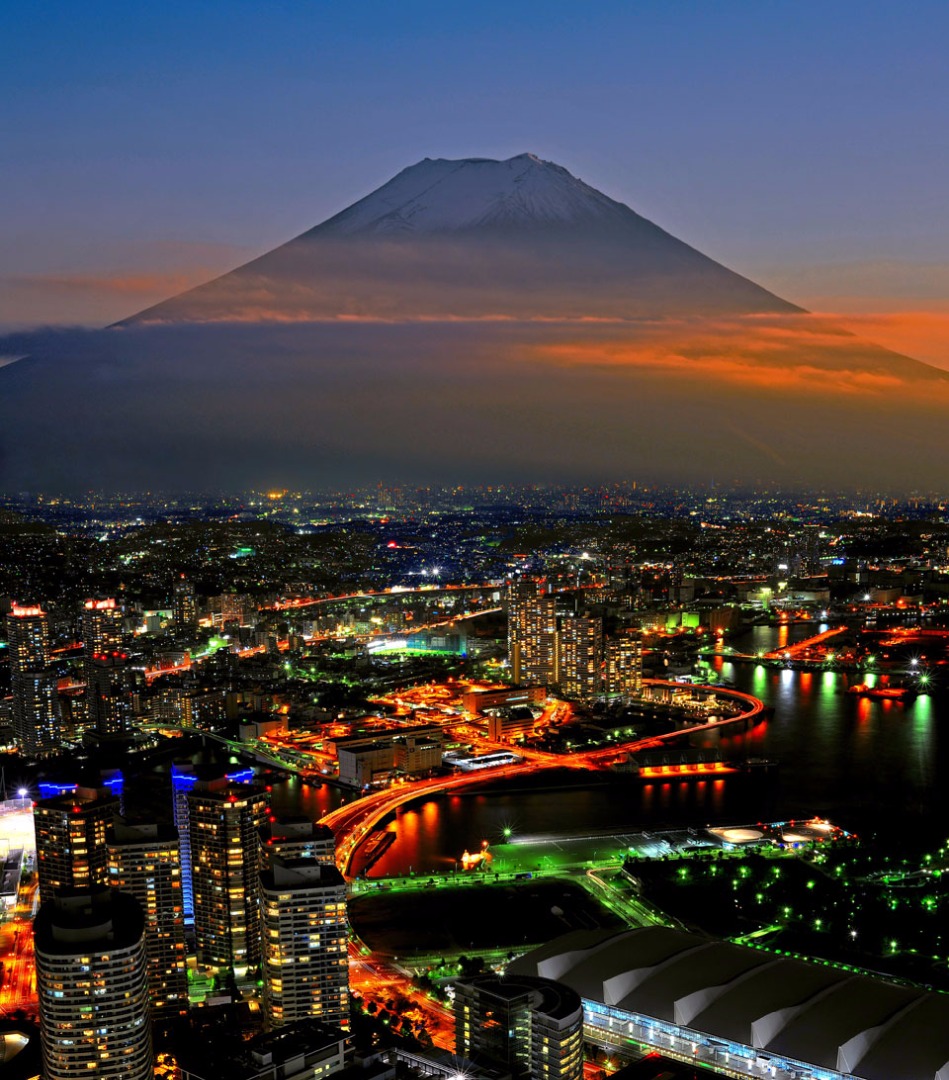 Mt Fuij Yokohama city