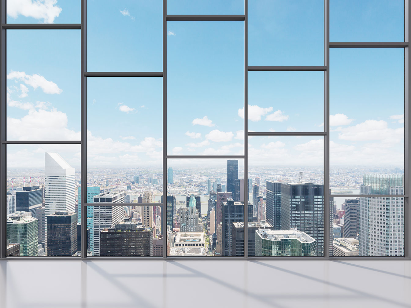 Uitzcht over manhattan