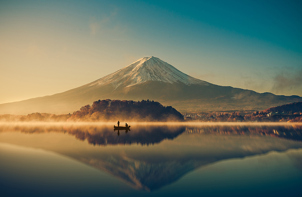 Mount Fuij San at Lake Kawaguchiko