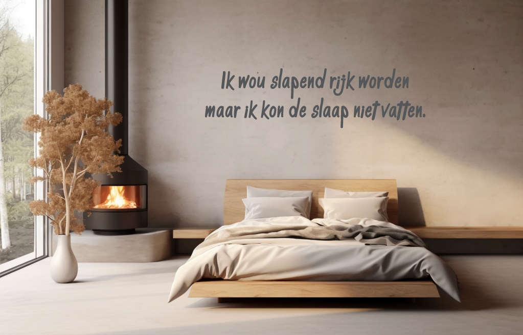 Slapend rijk worden