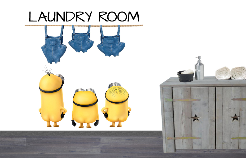 Minions Laundry Room